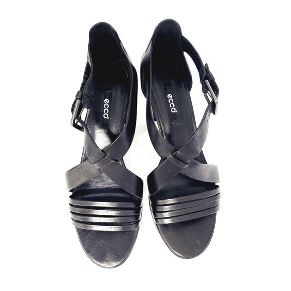 ECCO Strappy Heeled Sandal - Size‎ 9 / EU 40 - Picture 5 of 8